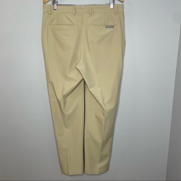 Dunning Everbest Tan Golf Pants Stretch - Picture 5 of 7